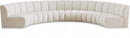 Infinity Boucle Fabric 6pc. Sectional
