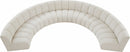 Infinity Boucle Fabric 7pc. Sectional