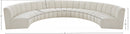 Infinity Boucle Fabric 7pc. Sectional