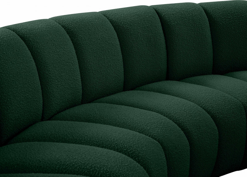 Infinity Boucle Fabric 10pc. Sectional