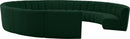 Infinity Boucle Fabric 11pc. Sectional