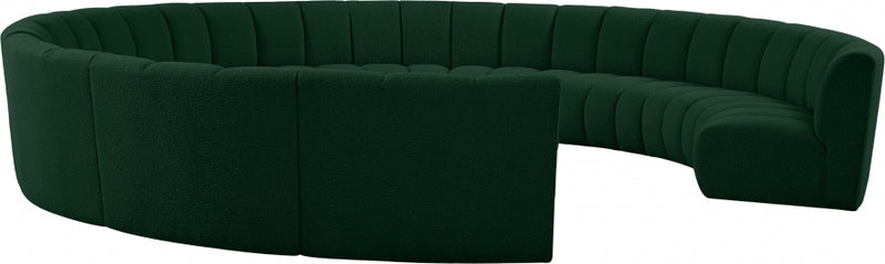 Infinity Boucle Fabric 11pc. Sectional