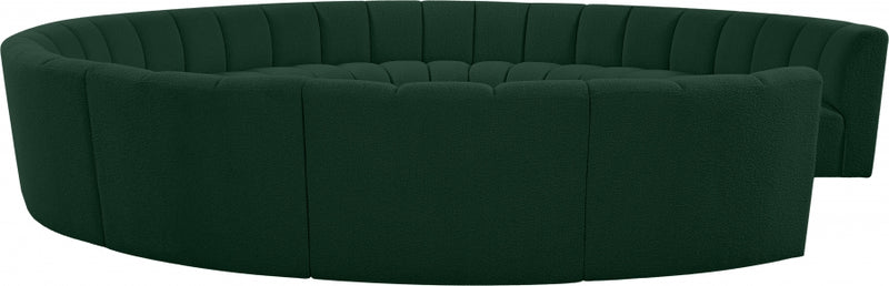 Infinity Boucle Fabric 11pc. Sectional