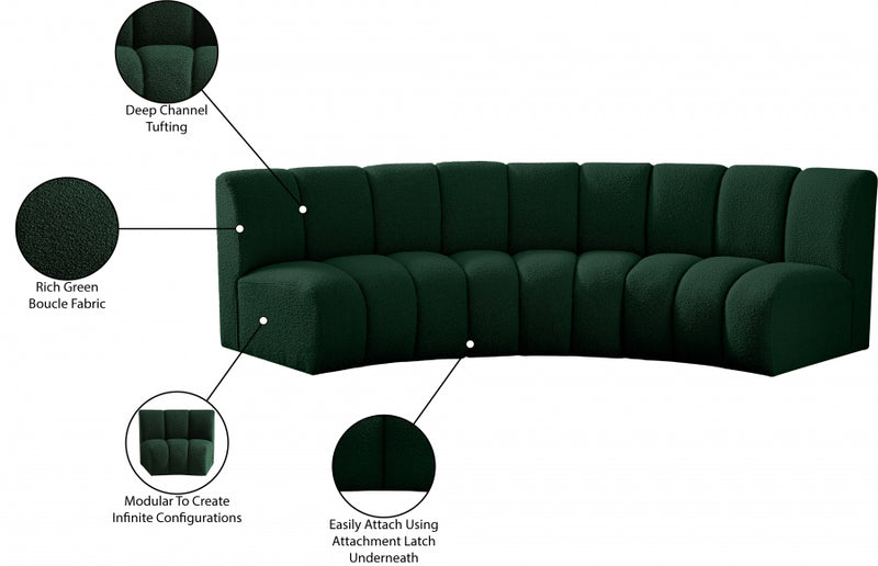 Infinity Boucle Fabric Sofa