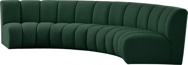 Infinity Boucle Fabric 4pc. Sectional