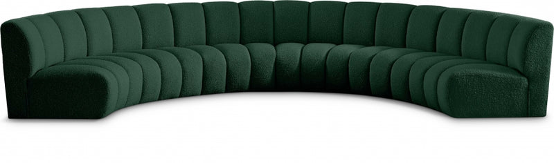 Infinity Boucle Fabric 6pc. Sectional