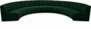 Infinity Boucle Fabric 7pc. Sectional