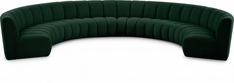Infinity Boucle Fabric 8pc. Sectional