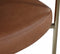 Blake Boucle Fabric and Faux Leather Dining Chair
