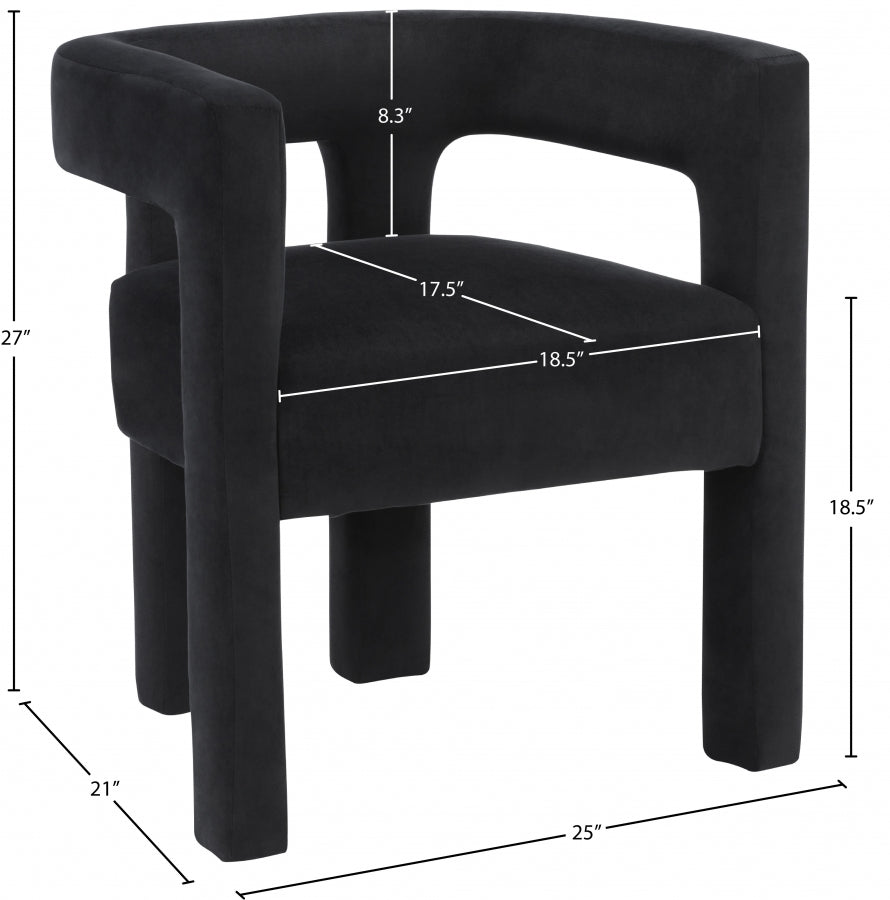 Stature Velvet Dining Chair