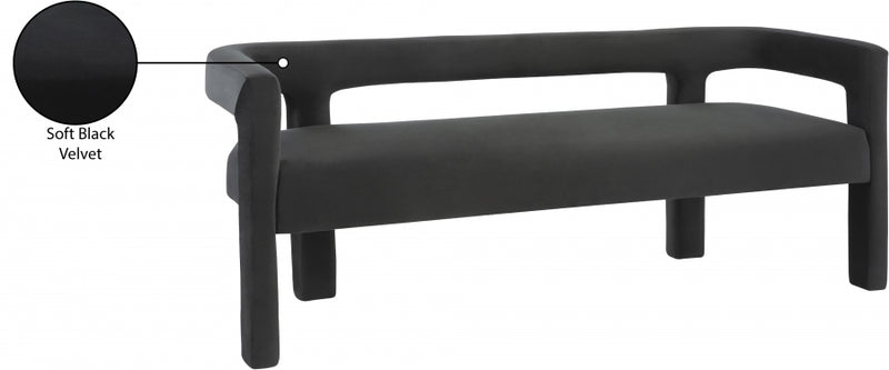 Athena Velvet Bench