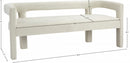 Athena Velvet Bench