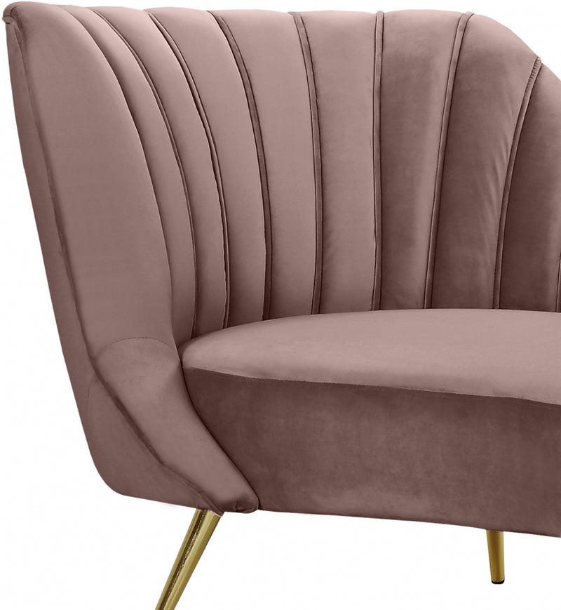 Margo Velvet Chaise Lounge