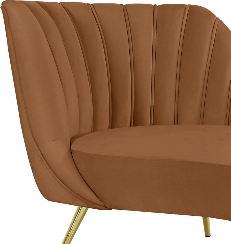Margo Velvet Chaise Lounge