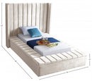 Kiki Velvet Bed