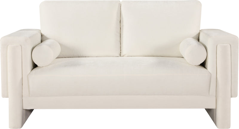 Madeline Chenille Fabric Loveseat