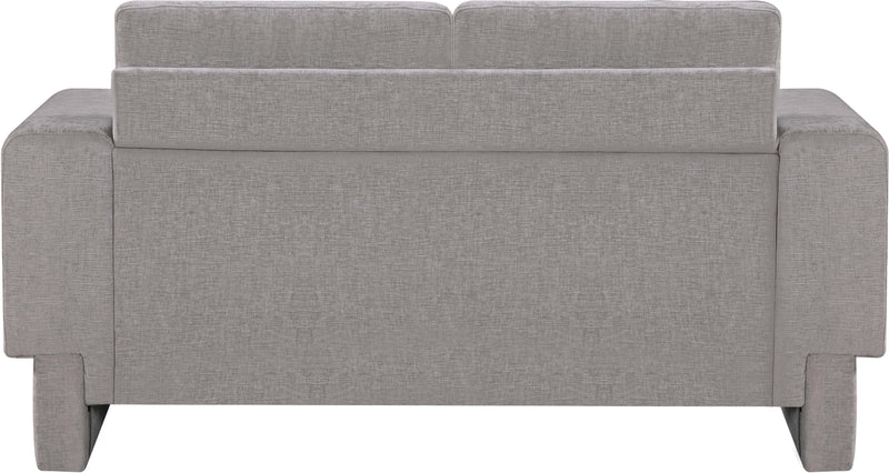 Madeline Chenille Fabric Loveseat
