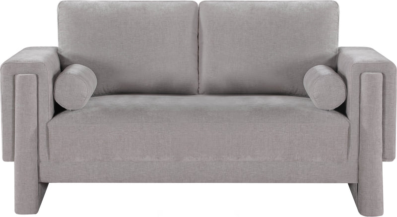 Madeline Chenille Fabric Loveseat