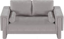 Madeline Chenille Fabric Loveseat