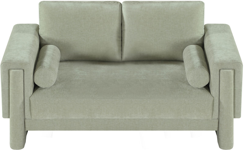 Madeline Chenille Fabric Loveseat