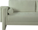 Madeline Chenille Fabric Loveseat