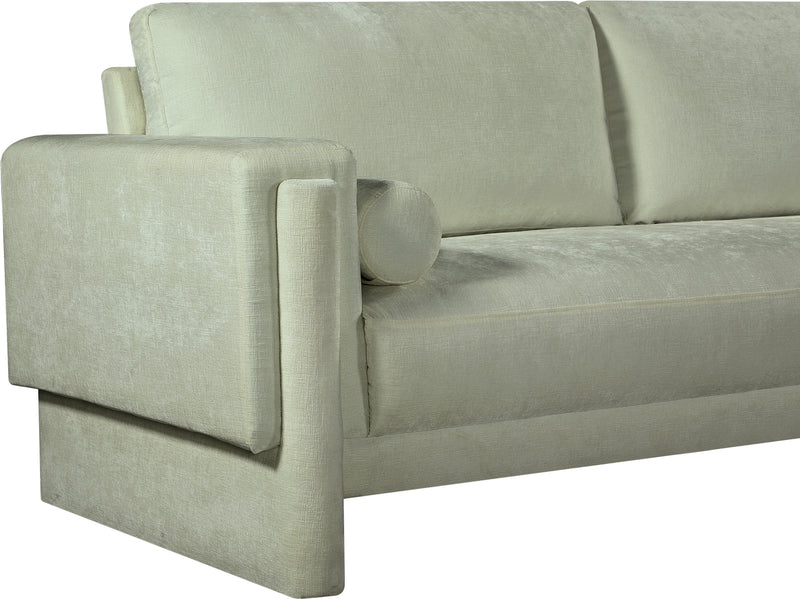 Madeline Chenille Fabric Loveseat