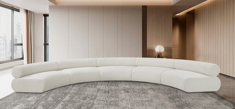 Bale Chenille Fabric 5 pc. Sectional