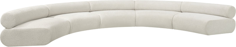 Bale Chenille Fabric 5 pc. Sectional