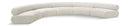 Bale Chenille Fabric 5 pc. Sectional