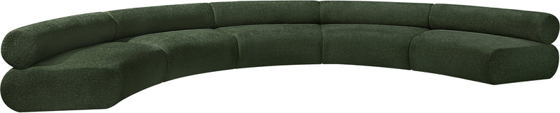 Bale Chenille Fabric 5 pc. Sectional