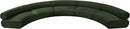 Bale Chenille Fabric 5 pc. Sectional