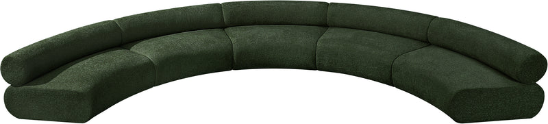 Bale Chenille Fabric 5 pc. Sectional