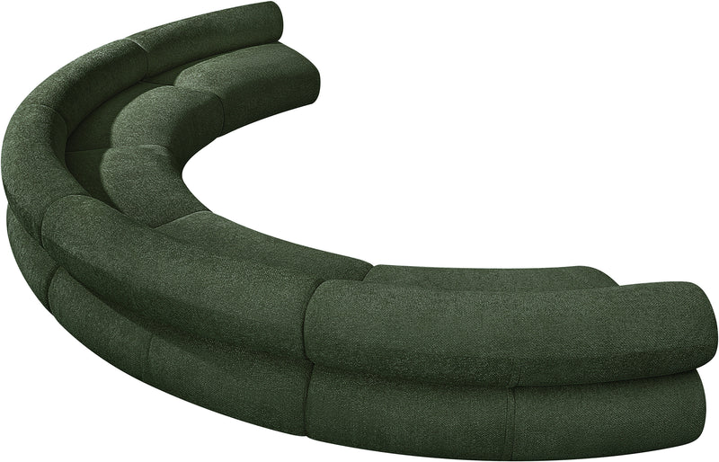 Bale Chenille Fabric 5 pc. Sectional