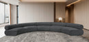 Bale Chenille Fabric 5 pc. Sectional