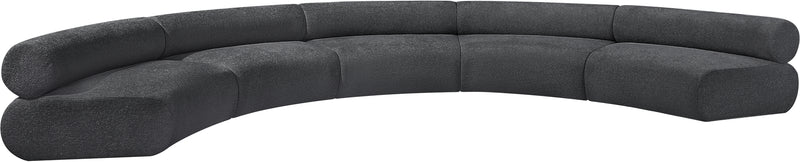 Bale Chenille Fabric 5 pc. Sectional