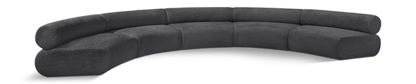 Bale Chenille Fabric 5 pc. Sectional