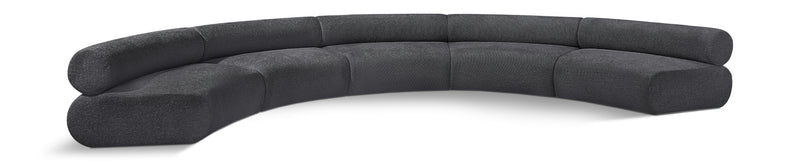 Bale Chenille Fabric 5 pc. Sectional