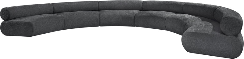 Bale Chenille Fabric 6 pc. Sectional