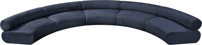 Bale Chenille Fabric 5 pc. Sectional