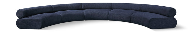 Bale Chenille Fabric 5 pc. Sectional