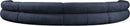 Bale Chenille Fabric 6 pc. Sectional