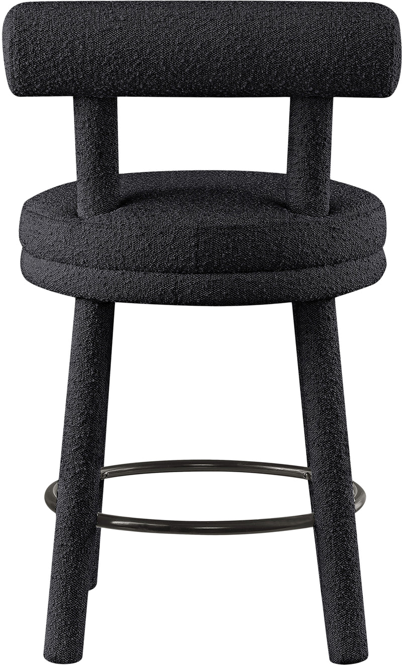 Parlor Boucle Fabric Bar / Counter Stools