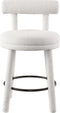 Parlor Boucle Fabric Bar / Counter Stools