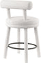 Parlor Boucle Fabric Bar / Counter Stools