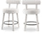 Parlor Boucle Fabric Bar / Counter Stools