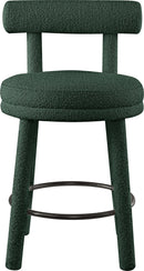 Parlor Boucle Fabric Bar / Counter Stools