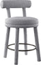 Parlor Boucle Fabric Bar / Counter Stools