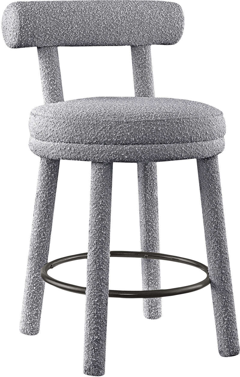 Parlor Boucle Fabric Bar / Counter Stools