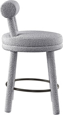 Parlor Boucle Fabric Bar / Counter Stools