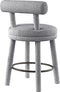 Parlor Boucle Fabric Bar / Counter Stools